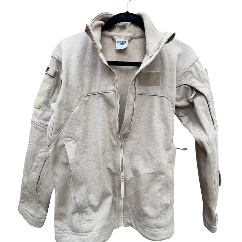 Massif Jacket NAVAIR Elements FR Men's Size M Flame Resistant Tan Tactical